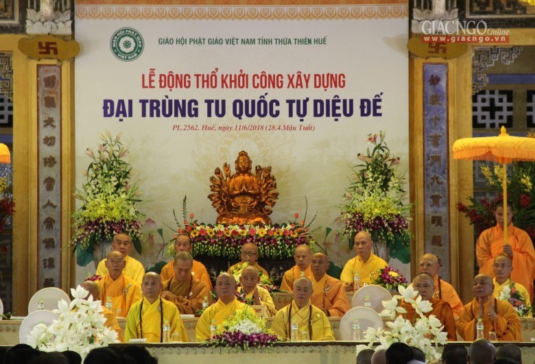 TT-Huế: Lễ động thổ đại trùng tu Quốc tự Diệu Đế ảnh 2 6.jpg