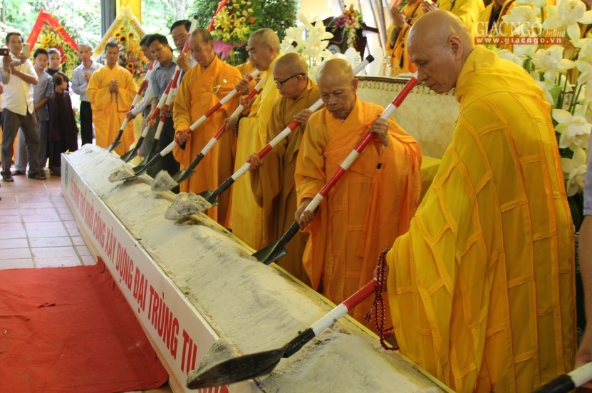 TT-Huế: Lễ động thổ đại trùng tu Quốc tự Diệu Đế ảnh 6 9.jpg