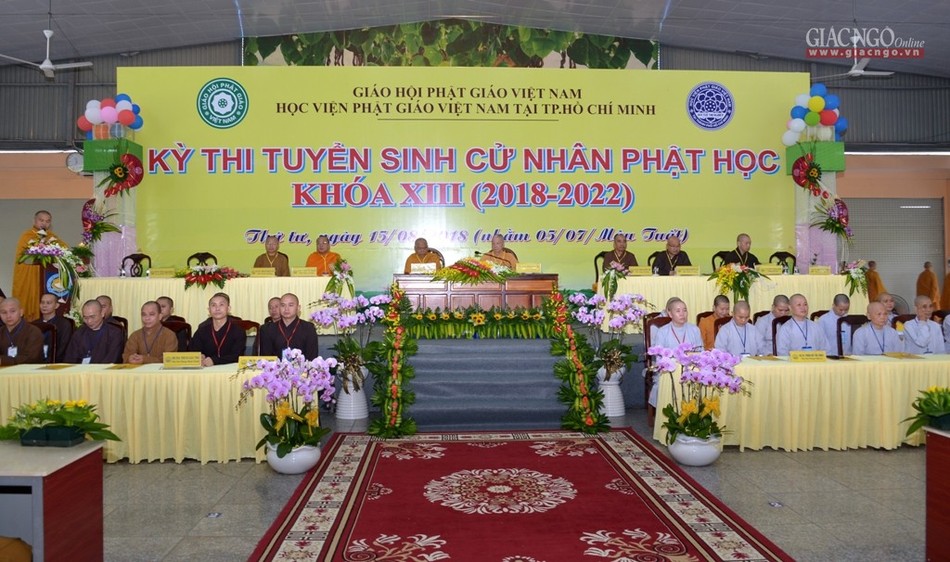 TP.HCM: 311 Tăng Ni thí sinh thi vào Học viện khóa XIII ảnh 1 BTN_001.jpg