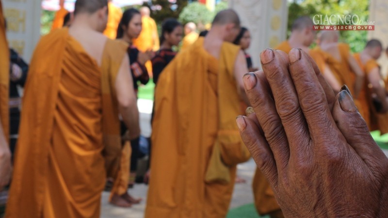 Nét đẹp đoàn Phật tử dân tộc hộ trì khóa tu ảnh 2 IMG_4049.jpg