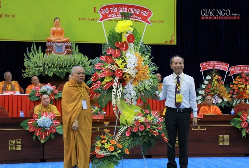 Phiên chính thức Hội nghị Phật giáo Nam tông Khmer ảnh 15 H6.jpg