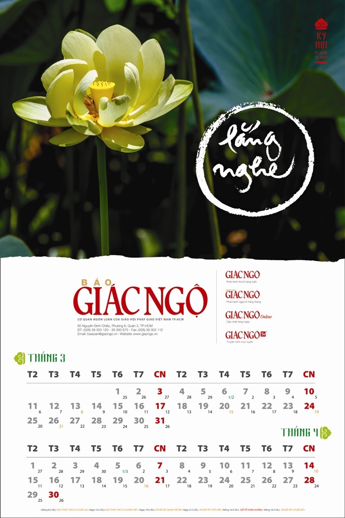 Báo Giác Ngộ đã phát hành lịch 2019 - Kỷ Hợi ảnh 3 3-01.jpg