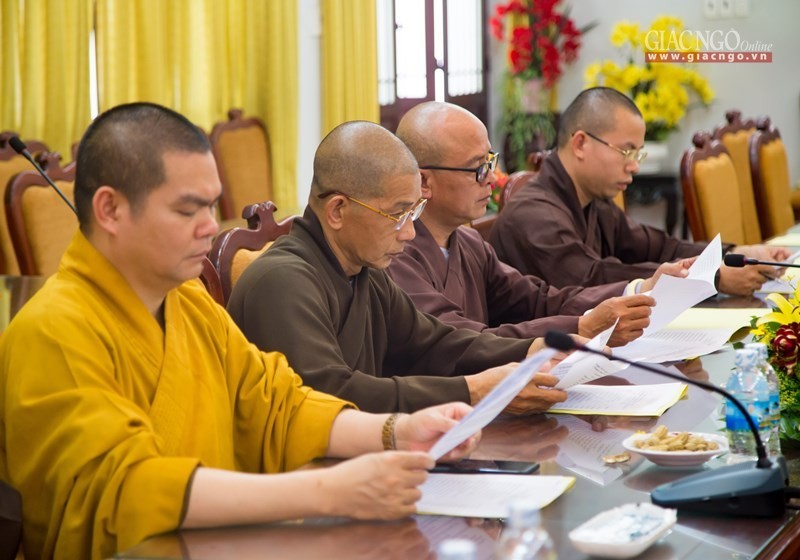 Ban Nghi lễ T.Ư tổng kết Phật sự năm 2018 ảnh 3 H3.jpg