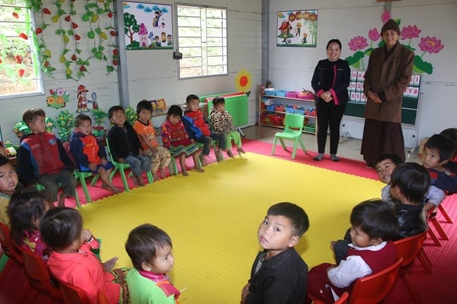 Chùa Diên Quang xây trường cho học trò vùng cao ảnh 2 2-10.jpg