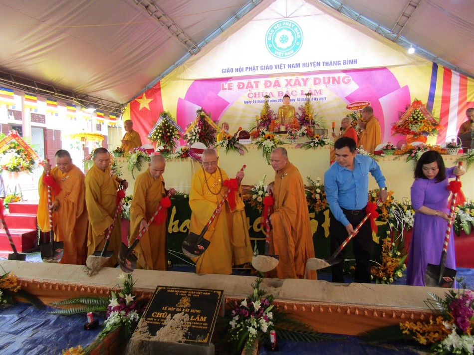 Quảng Nam: Đặt đá xây dựng chùa Bắc Lâm ảnh 5 IMG_1286.jpg