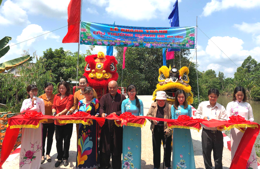 Khánh thành 3 cầu bê-tông tại An Giang, Đồng Tháp ảnh 2 hd.jpg