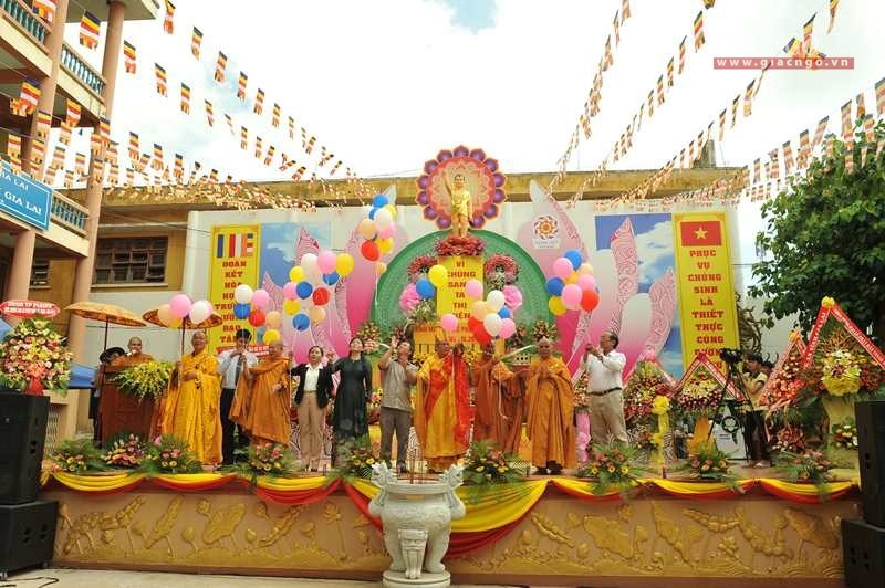 Gia Lai: BTS Phật giáo tỉnh tổ chức Đại lễ Phật đản ảnh 4 Gialai06.jpg