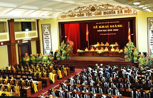 Học viện Phật giáo VN tại Hà Nội khai giảng năm học mới ảnh 13 dsc_9670.jpg