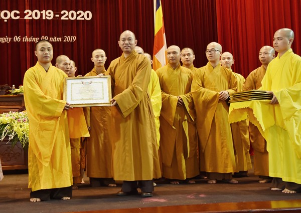 Học viện Phật giáo VN tại Hà Nội khai giảng năm học mới ảnh 9 dsc_9812.jpg