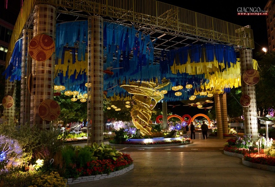 Lung linh đêm khai mạc Đường hoa Xuân Canh Tý ảnh 9 BTN_0445.jpg