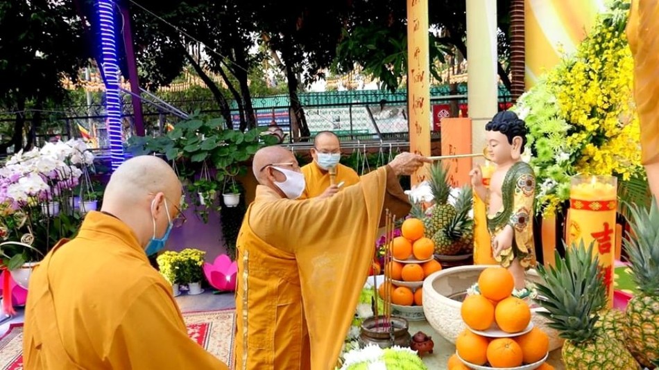 BTS GHPGVN Q.Phú Nhuận tổ chức lễ Phật đản nội bộ ảnh 3 PN 03.jpg
