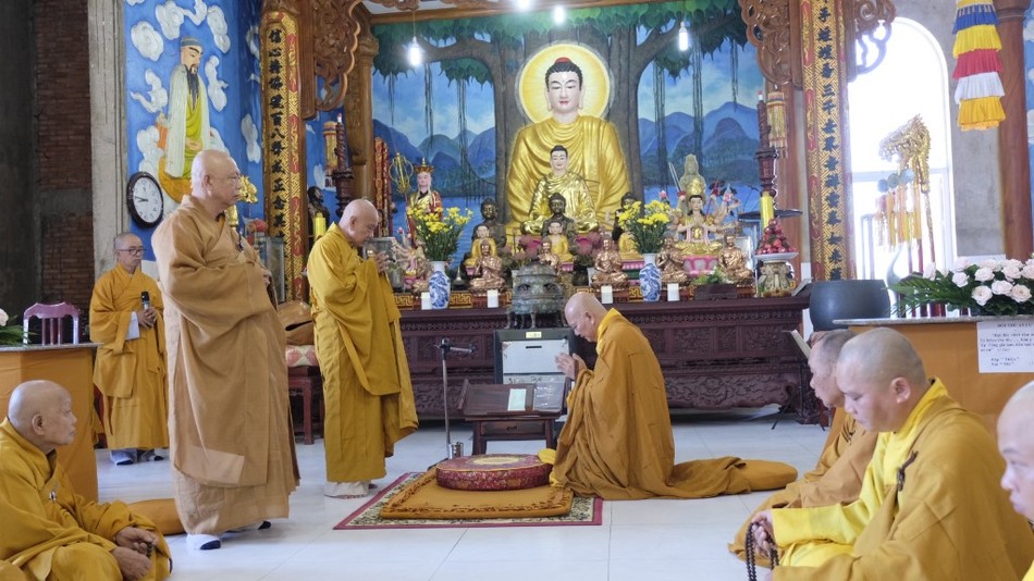 Nhà Bè: Lễ khai hạ tại chùa Đức Phú và Pháp Võ ảnh 3 H3.jpg