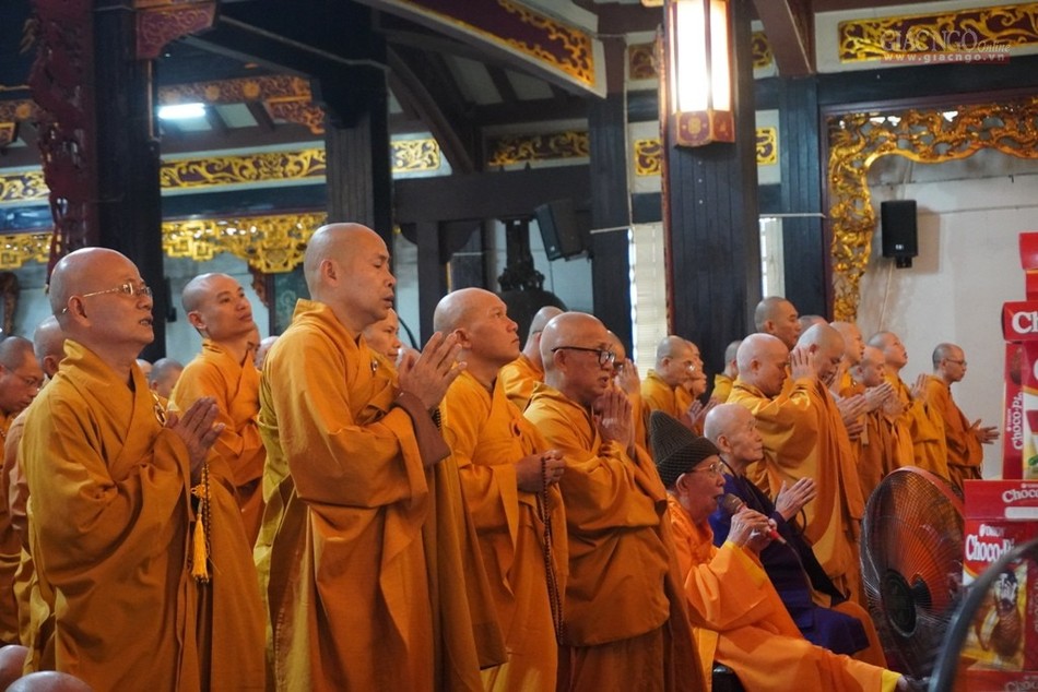 Có 140 hành giả an cư tại chùa Vĩnh Nghiêm ảnh 5 10vn.jpg