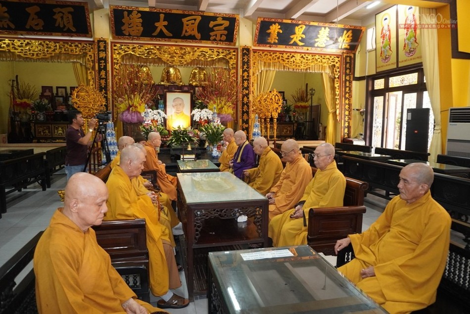 Có 140 hành giả an cư tại chùa Vĩnh Nghiêm ảnh 3 3vn.jpg