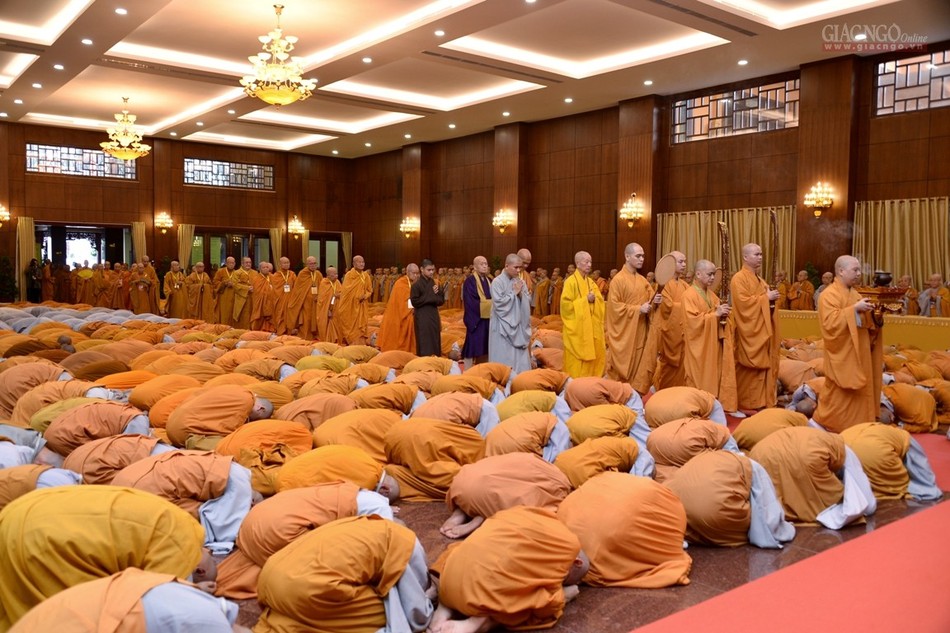 Trang nghiêm lễ khai mạc Đại giới đàn Huệ Hưng PL.2564 ảnh 13 BTN_0273.jpg