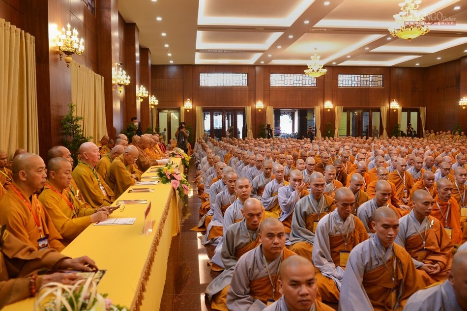 Trang nghiêm lễ khai mạc Đại giới đàn Huệ Hưng PL.2564 ảnh 16 BTN_0335.jpg