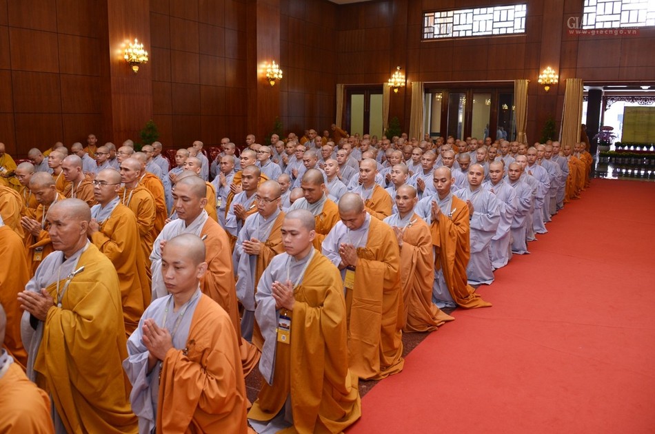 Trang nghiêm lễ khai mạc Đại giới đàn Huệ Hưng PL.2564 ảnh 21 BTN_0433.jpg