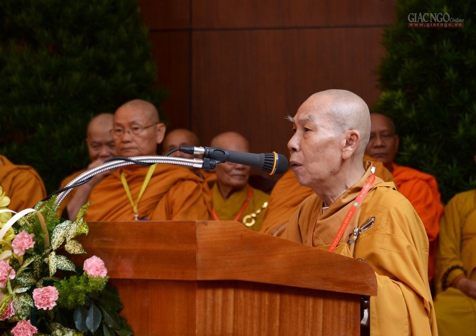 Trang nghiêm lễ khai mạc Đại giới đàn Huệ Hưng PL.2564 ảnh 10 BTN_0451.jpg