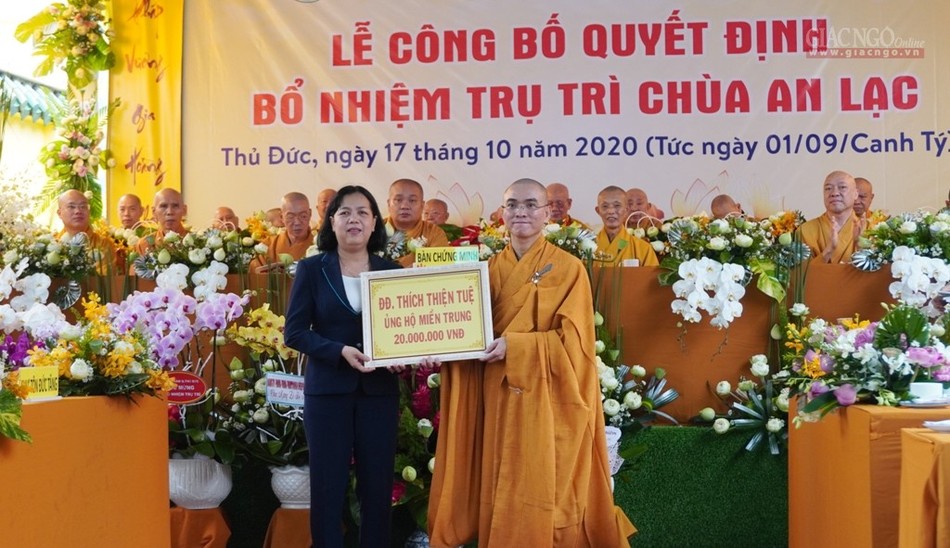 Thủ Đức: Bổ nhiệm trụ trì chùa An Lạc ảnh 5 8bn.jpg