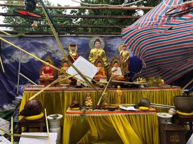 Thêm nhiều chùa ở Quảng Nam bị ảnh hưởng của bão ảnh 1 1qn 1.jpg