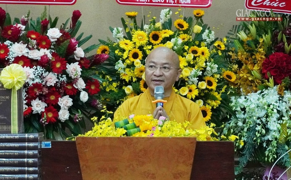 Lễ ra mắt ấn bản Tam tạng Thánh điển Phật giáo Việt Nam ảnh 5 6t.jpg